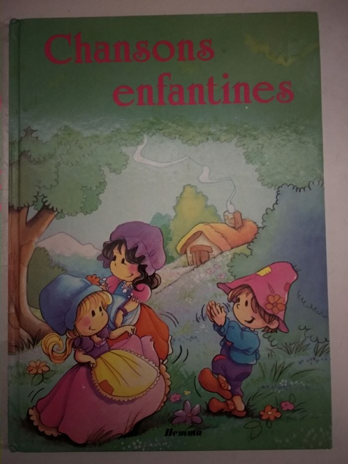 Livre Chansons enfantines