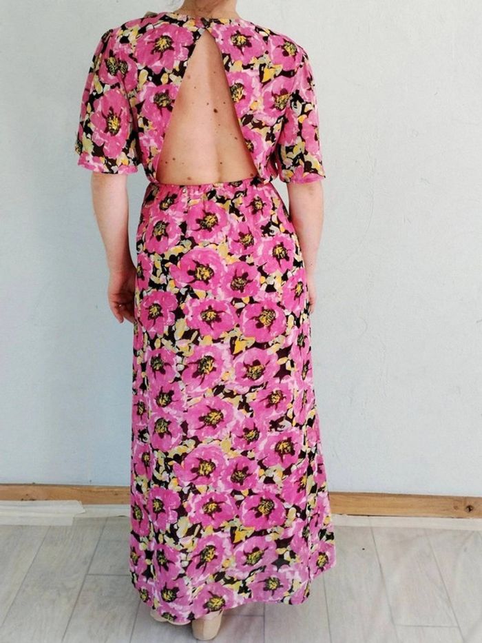 Robe longue fleurie - Archie Love - M/L - Neuf Étiquette - photo numéro 4