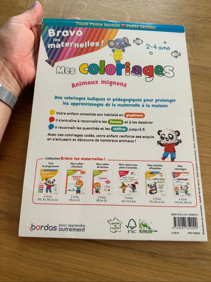 Livre coloriage 2-4 ans - photo numéro 5