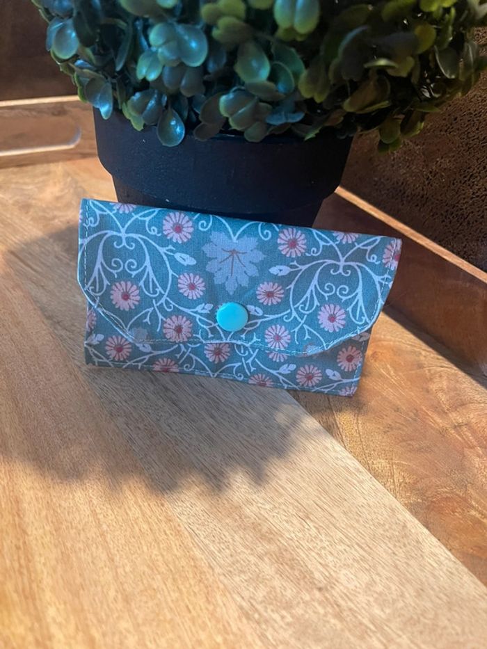 Porte carte en tissus