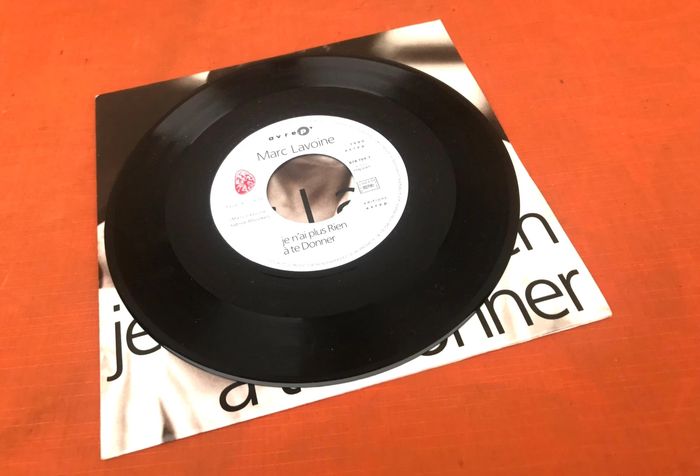Vinyle 45 tours  Marc Lavoine   Je n' ai plus rien à te donner   (1990)   AVREP 8787047 - photo numéro 3