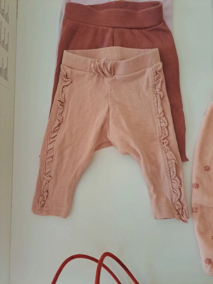 Lot leggings pantalon fille - photo numéro 5