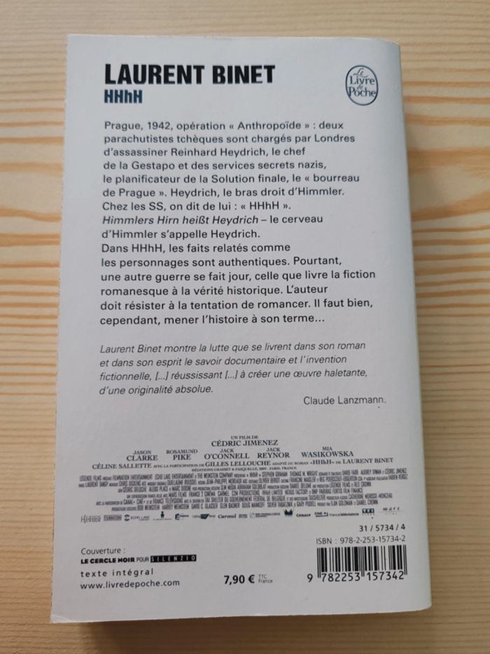Laurent Binet 🌸 HHhH - photo numéro 2