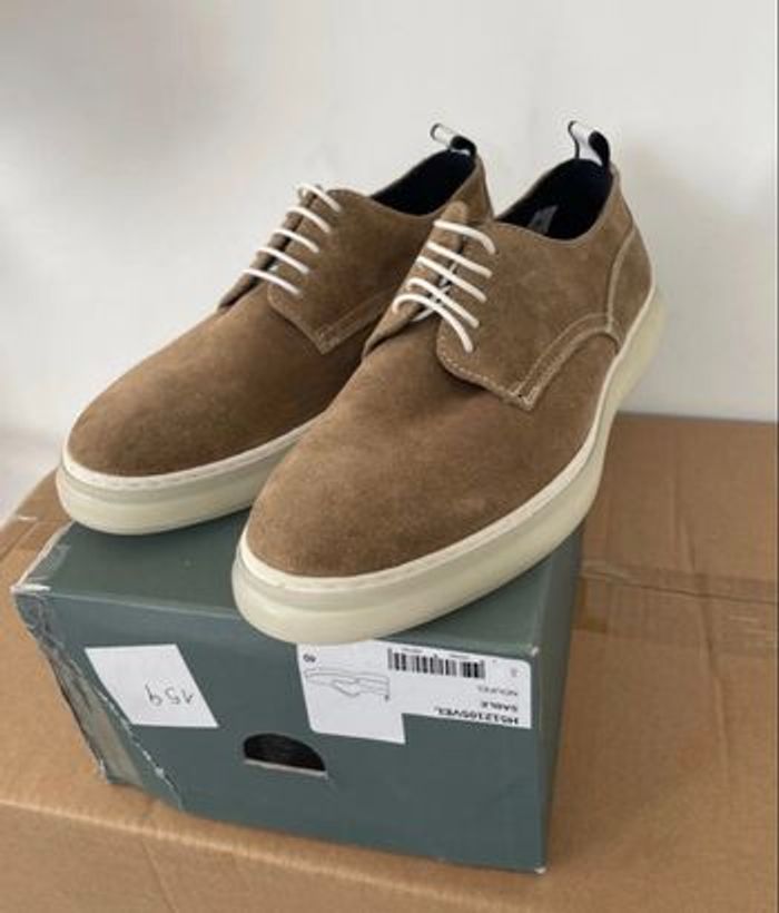 Chaussures homme minelli taille 40 tout cuir neuf - photo numéro 3