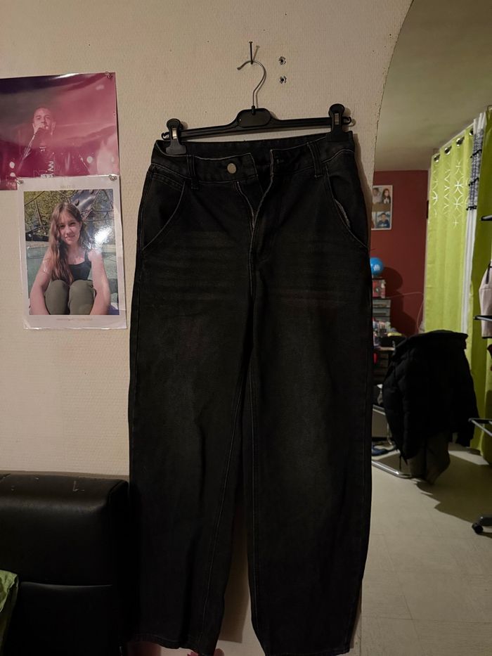 Jean large noir