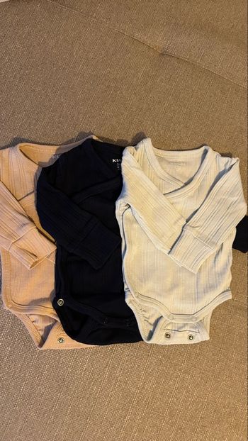 Lot de 3 bodies manches longues