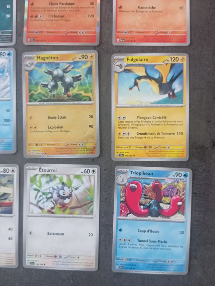 Lot 32 Cartes Pokémon Écarlate Et Violet Sans Doubles - photo numéro 6