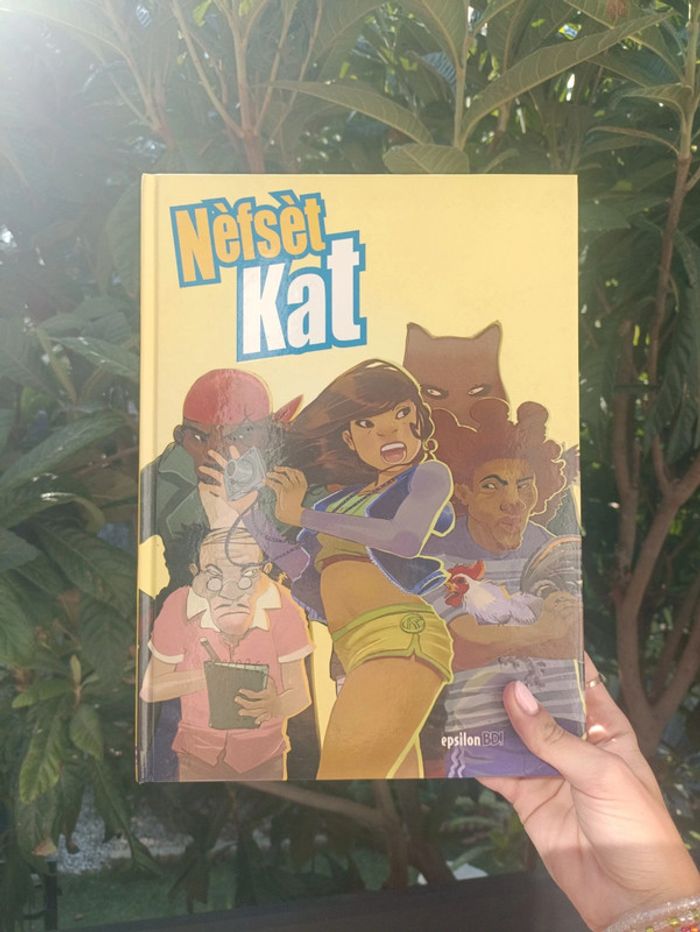 Lot du tome 1 et 2 des bandes dessinées "Nèfsèt Kat" - photo numéro 3
