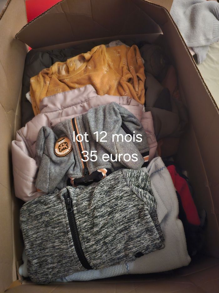 Tres gros Lot vêtements 12 mois - photo numéro 2