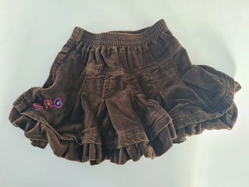 Jupe velours marron - Catimini - 18 mois