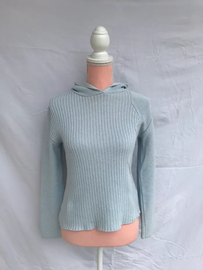 Pull bleu clair - photo numéro 4