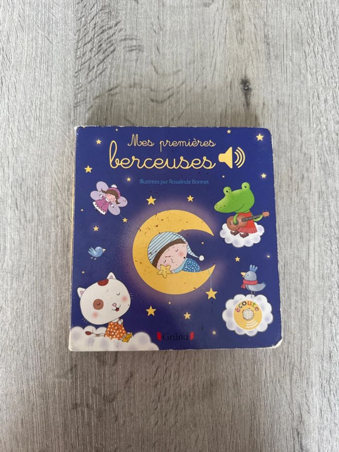 Livre mes premières berceuses