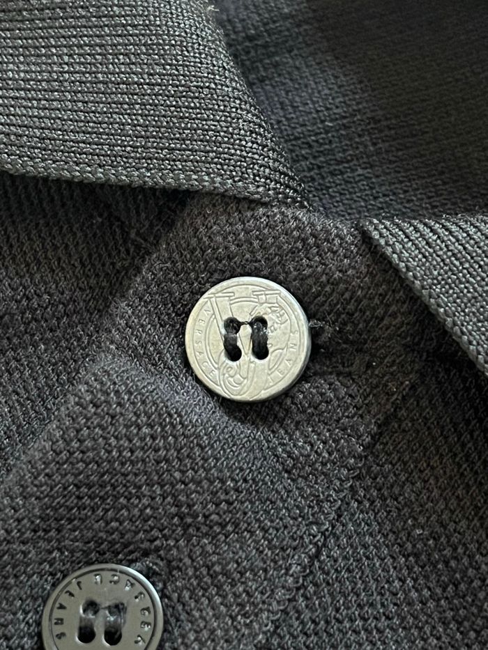Polo Versace Jeans - Noir - Taille S - photo numéro 3