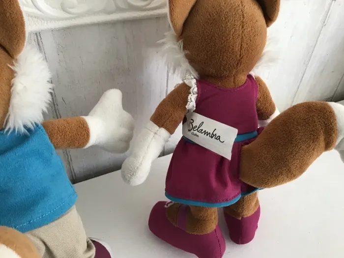 Lot 2 peluches belambra - photo numéro 3