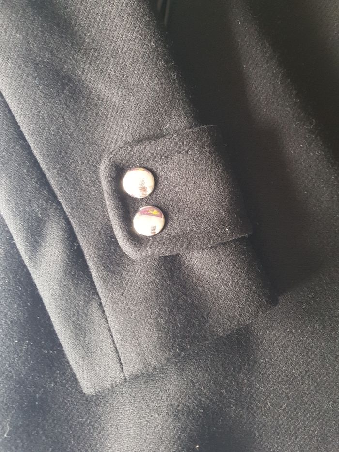 Magnifique manteau à capuche fausses fourrure taille 38 Zara - photo numéro 4