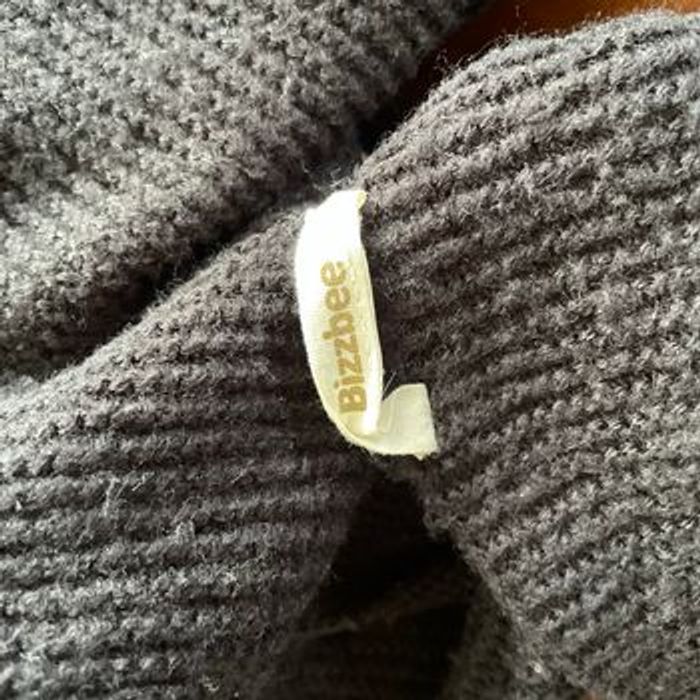 Écharpe noire Bizzbee en grosse maille unisexe Longue et chaude Parfaite automne/hiver V066 - photo numéro 9