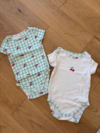 Lit 2 bodies été Cerises 6 mois