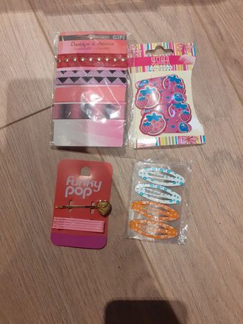 Barette et elastiques