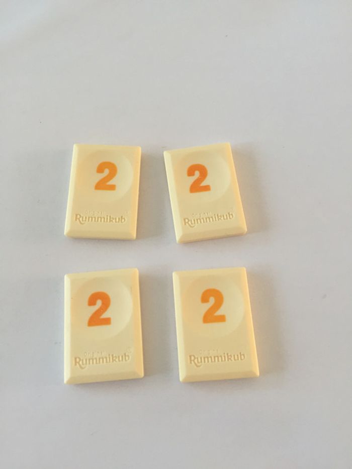 Pièce détachée tuile pion Rummikub le rami des chiffres édition voyage - photo numéro 5