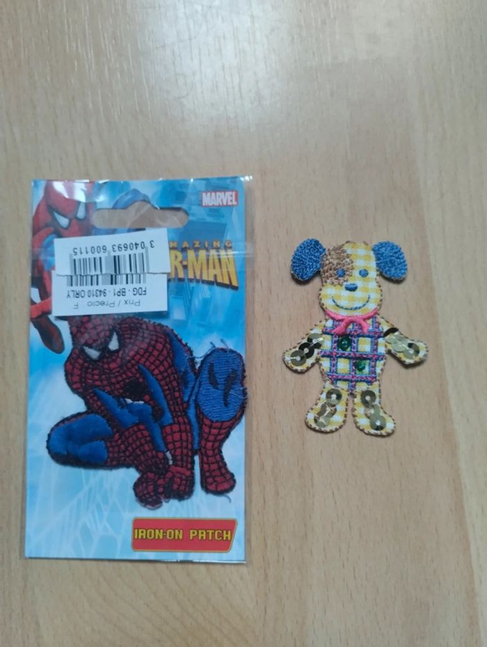 Deux patch , pantalon