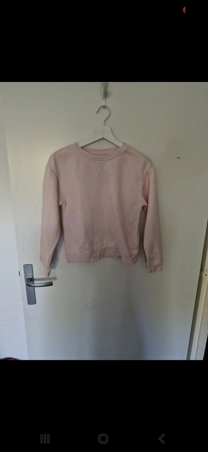 Ensemble de sport Haut + jogging rose - photo numéro 4