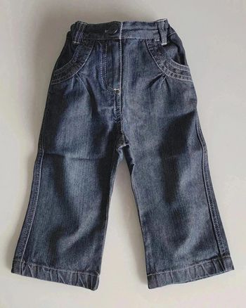 10 € Jean fille Petit Bateau 18 mois