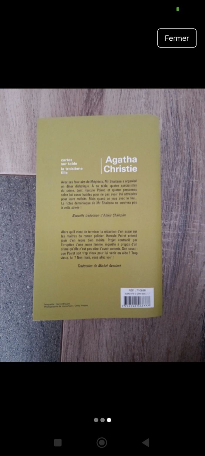 Livre Agatha Christie - photo numéro 3