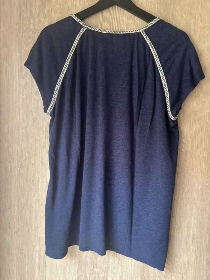 Top loose en lin et viscose - H&M - M - photo numéro 7