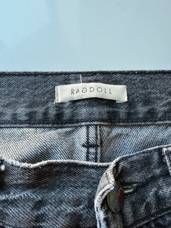 Jeans noir ragdoll taille haute - photo numéro 4