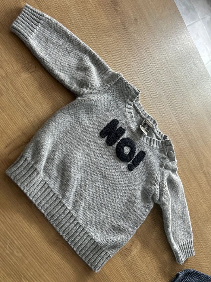 Lot de 3 pulls garçon 3mois - photo numéro 6