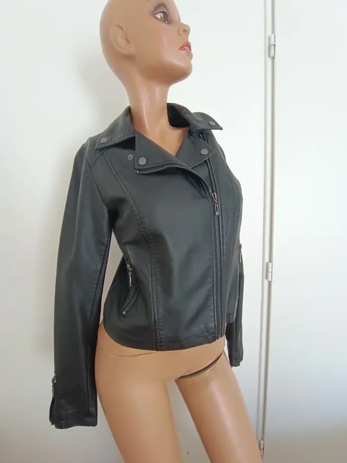 Veste simili cuir S