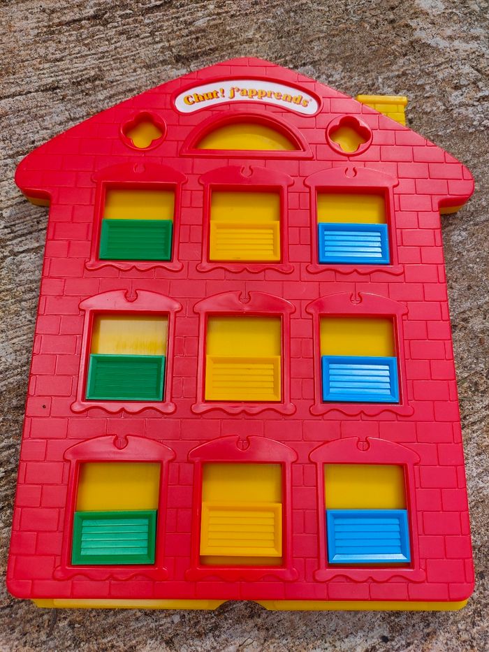 Jeu bilingue vintage Chut j'apprends - Ma petite école - photo numéro 2