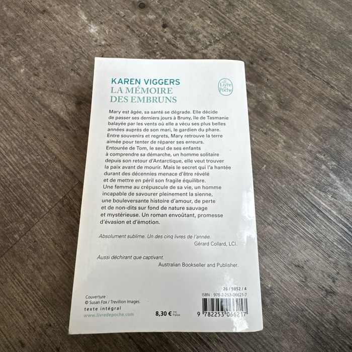 Karen Viggers - la mémoire des embruns - photo numéro 4