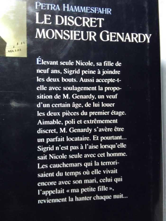 Petra Hammesfah - Le discret Monsieur Genardy - photo numéro 3