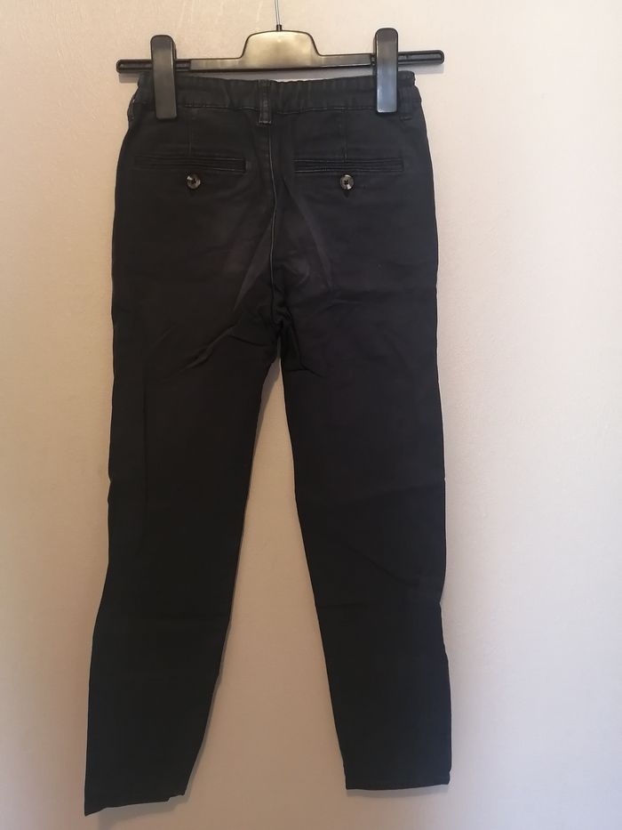 Pantalon bleu H&M slim stretch 12 ans - photo numéro 3