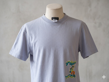 T-shirt bleu ciel Taille 138/10 ans Active Wear