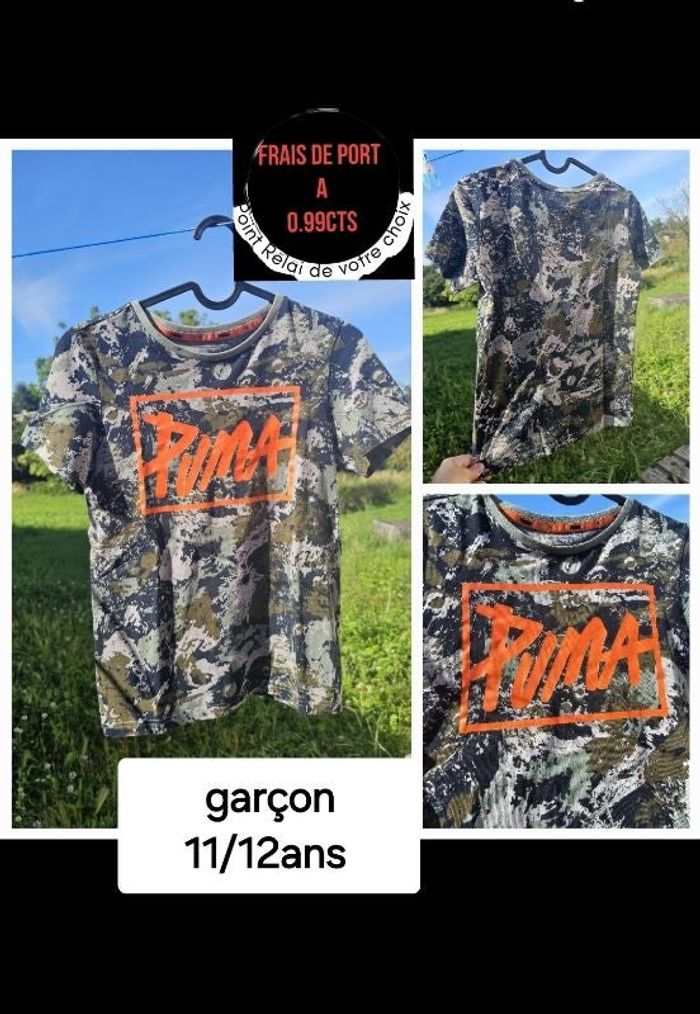 Tee-shirt PUMA GARÇON 11/12ans