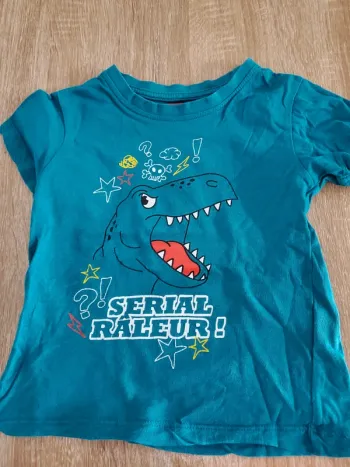 T shirt manches courtes Tissaia 4 ans