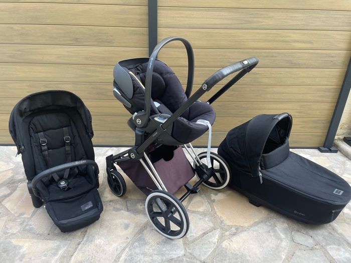 Poussette cybex priam + nacelle + cosy + accessoires - photo numéro 7