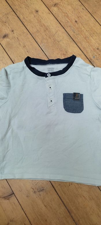 T-shirt polo Okaïdi obaibi 23 mois