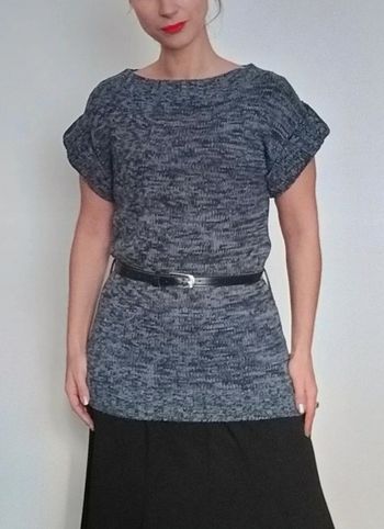 Pull tunique manches courtes taille 38/40