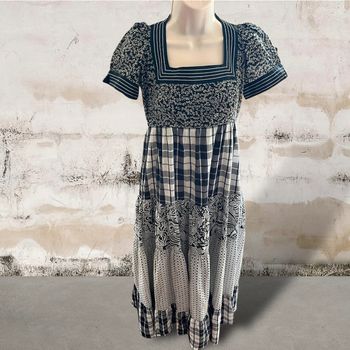 Maxi robe bohème chic imprimée à volants Pepe Jeans