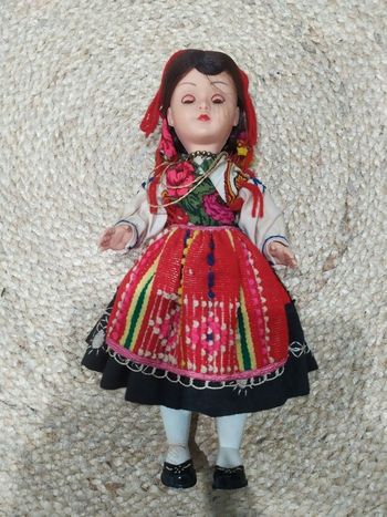 Poupée folklorique, vintage de collection, Femme, BEG