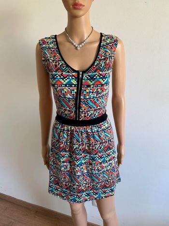 Robe multicolore sans manches Springfield taille S bon état