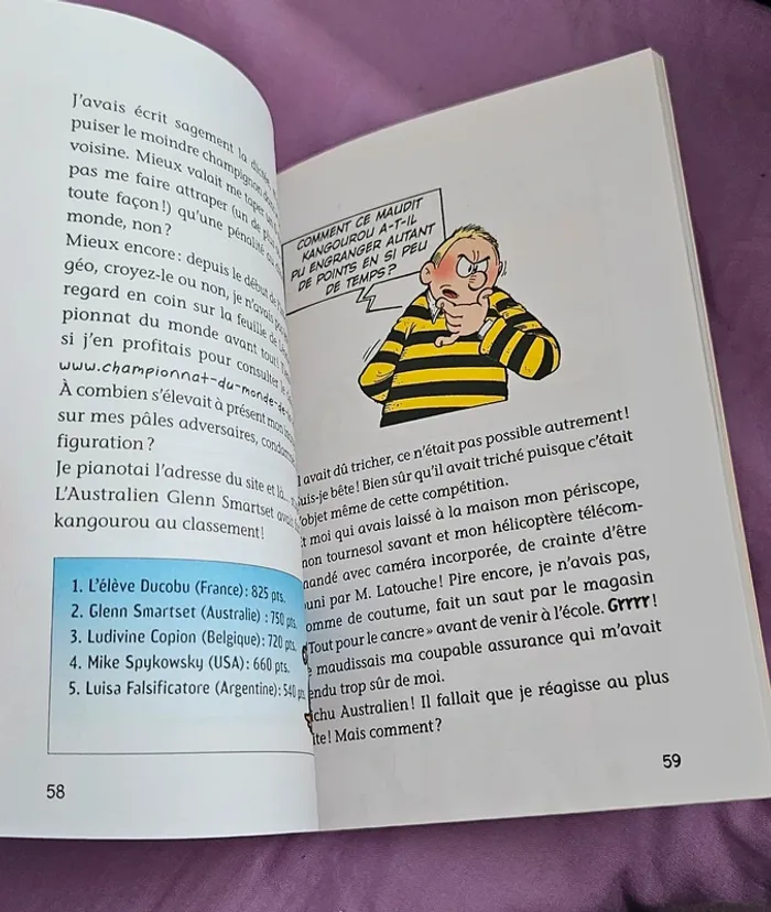 Livre ducobu le championnat du monde de la triche - photo numéro 2