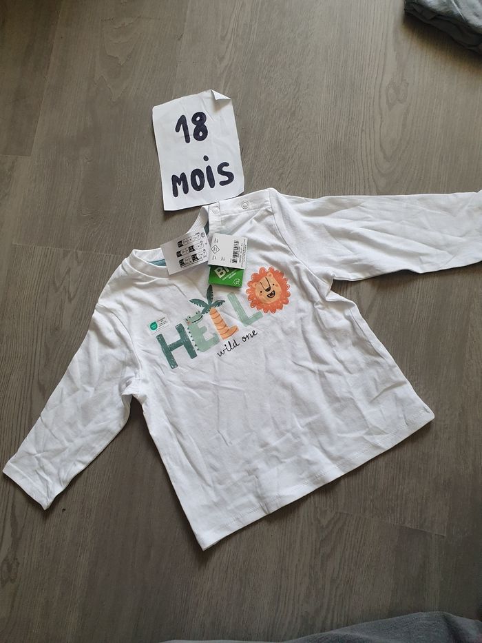 Maillot t-shirt 18mois