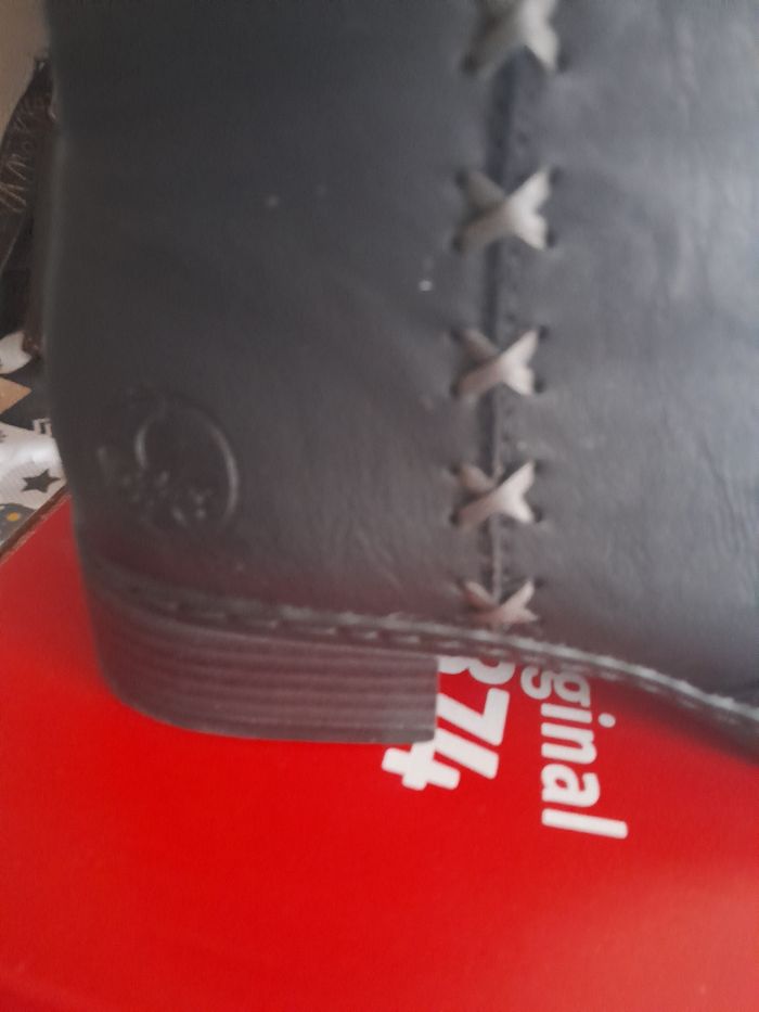 Bottines basses noires rieker taille 36 - photo numéro 6