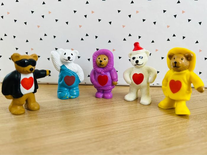 Lot figurines oursons vintage