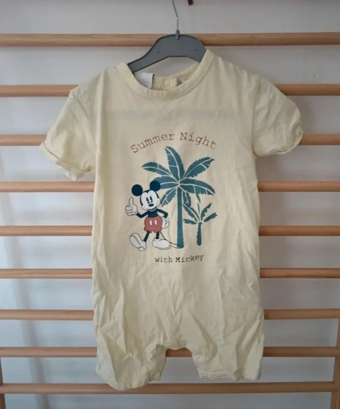 Barboteuse disney baby mickey