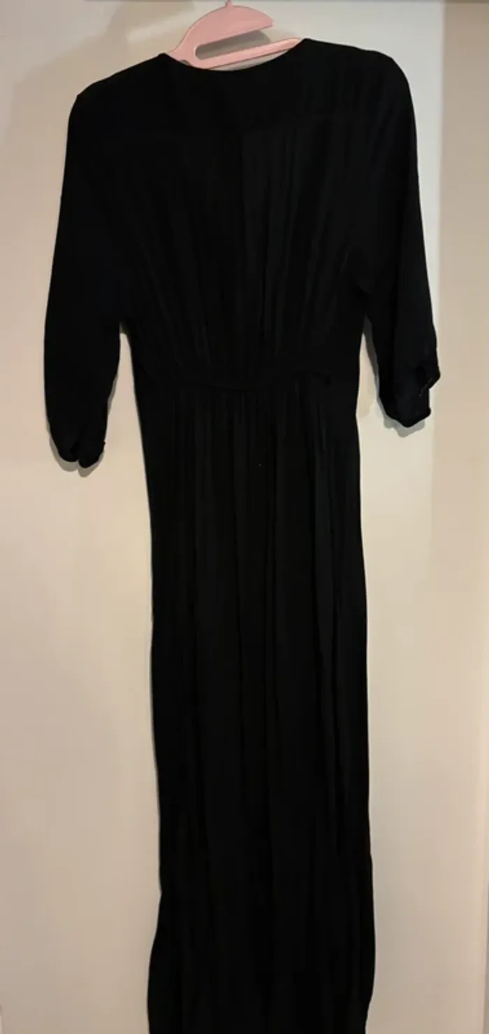 Robe Longue Noire Élégante – Taille 38/M - photo numéro 5